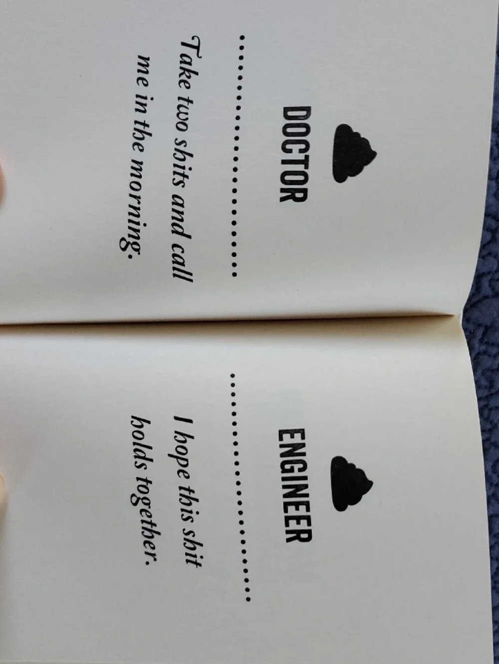 The Meaning of Shit Hardcover Book - White Cover